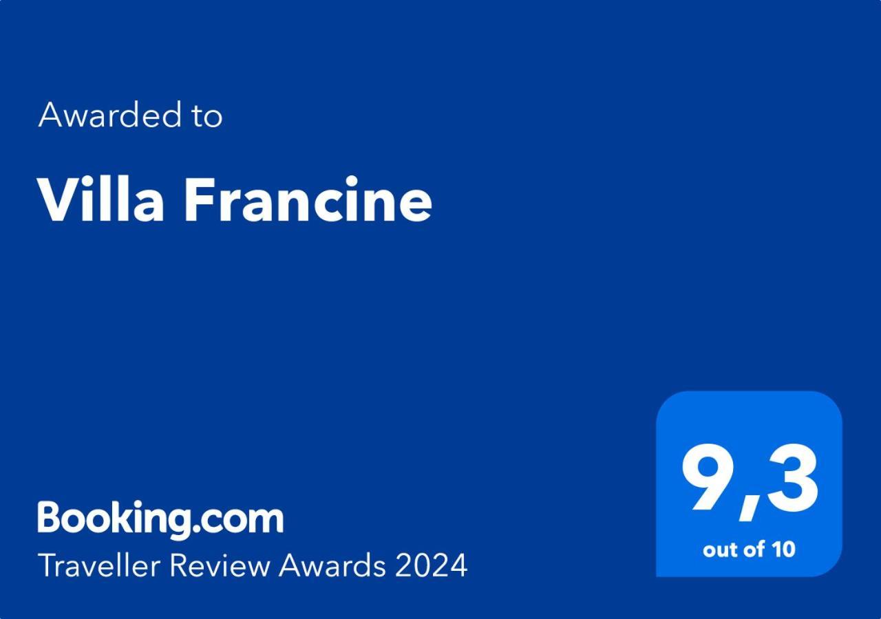 Villa Francine 부크벨에르 외부 사진