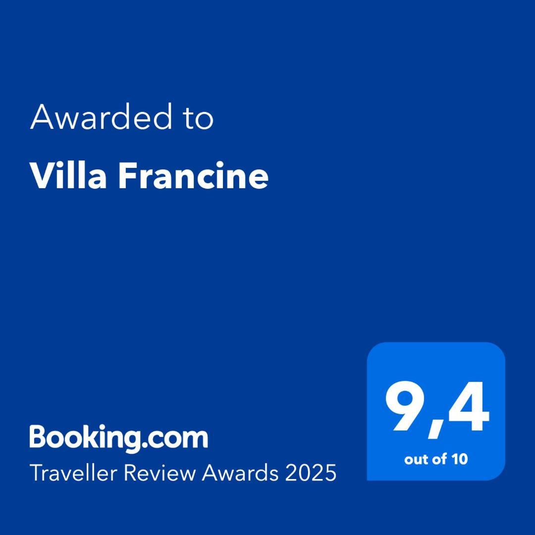 Villa Francine 부크벨에르 외부 사진